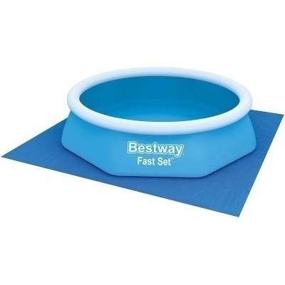 Bestway 58000 - tapiz de suelo 274x274 cm para piscina