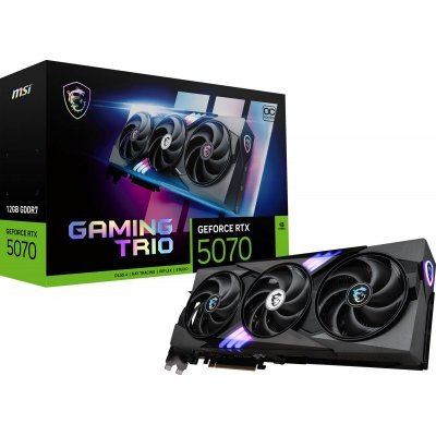 Tarjeta Gráfica Msi RTX 5070  12GB GDDR7 DLSS4 Gaming Trio OC