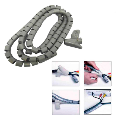 Organizador de cables comecables 2m ø25 mm