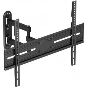 Soporte TV orientable de pared Aisens WT70TSLE-323, 37-70 pulgadas, hasta 35 kg, VESA 600x400 mm, orient. ±60°, incl. -15°/+3°, negro