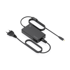 AISENS - CARGADOR DE SOBREMESA GaN 90W PD3.0 1XUSB-C 1.8M, NEGRO