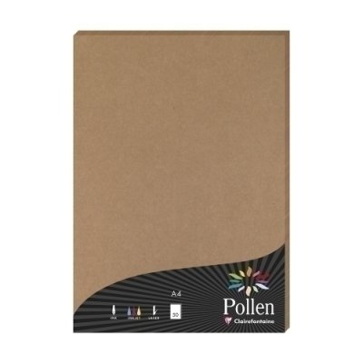 PAPEL CLAIREFONTAINE POLLEN A4 50h KRAFT