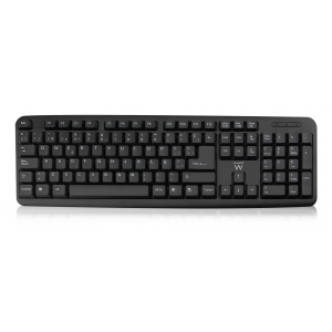 EWENT EW3109 Teclado Standar Slim USB/ PS2