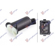 MOTOR PARA DEPÓSITO DE LIMPIAPARABRISAS (CONECTOR CUADRADO) (DOBLE)