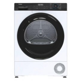 Secadora de condensación con bomba de calor Haier HD100-A2939E-IB, I-Pro Series 3, 10kg, clase A++, 282 kWh/100 ciclos, 66dB, 16 programas,...