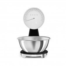 Smeg KSF01BLWW báscula de cocina Negro, Cromo Encimera Báscula electrónica de cocina