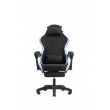 Mars Gaming MGC-X Fabric Silla para videojuegos de PC Asiento acolchado Negro, Azul