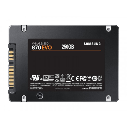 Samsung 870 EVO 250 GB Negro