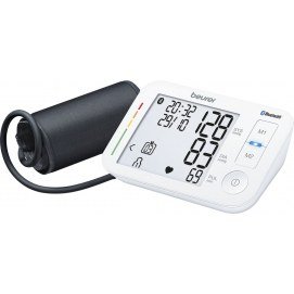 Tensiómetro de brazo Beurer SR- BM 788, Bluetooth, detector de arritmia, blanco