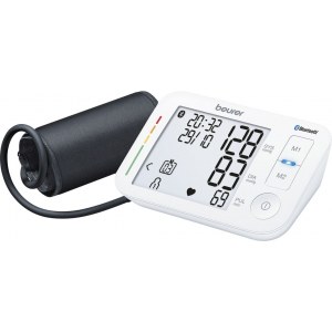 Tensiómetro de brazo Beurer SR- BM 788, Bluetooth, detector de arritmia, blanco