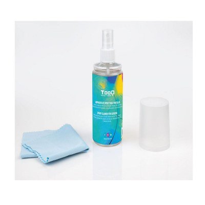Kit Limpiador de Pantallas TooQ TQSC0016/ Spray 150ml + Paño Microfibra