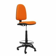 TABURETE AYNA SIMILPIEL NARANJA T04CPSPNA