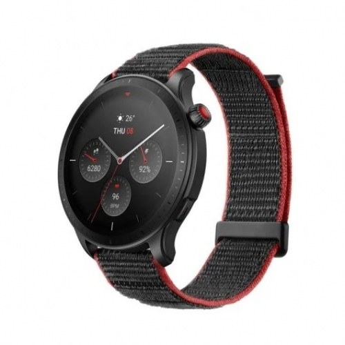 Amazfit GTR 4 Reloj Smartwatch - Pantalla Amoled 1.43 - Caja de Aluminio - Bluetooth 5.0 - Resistencia al Agua 5 ATM - Carga Magnetica - Color Gris
