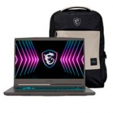 PORTATIL GAMER MSI THIN 15 B2RVE / 15.6 FHD 144HZ / INTEL CORE 7 240H HASTA 5.2 GHZ / DDR4 16GB (8GB*2) / 512 SSD / NVIDIA RTX 4050 GDDR6 6GB / WIN 11 HOME / INCLUYE BACKPACK