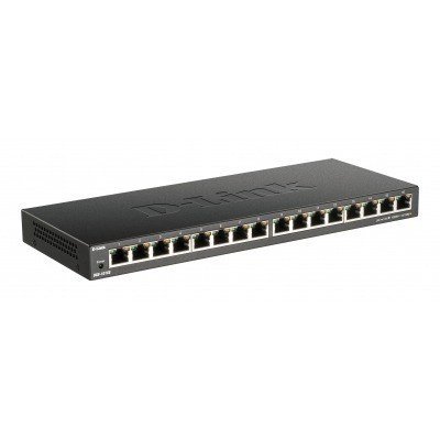 D-Link DGS-1016S switch No administrado Gigabit Ethernet (10/100/1000) Negro