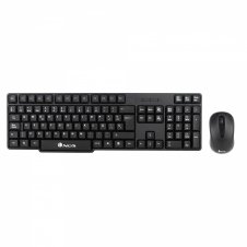 NGS EUPHORIA KIT teclado Ratón incluido RF inalámbrico QWERTY Inglés Negro