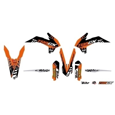 KUTVEK Tracx Graphic Kit Orange KTM EXC/EXC-F 5KT1752676L