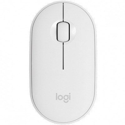 Mouse raton logitech pebble m350 optico wireless inalambrico 1000dpi blanco