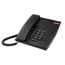 Telefono fijo con cable alcatel profesional temporis 180 ce black