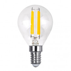 Bombilla Filamento Esferica 7x4,5d 4w 450lm E14 Clara 2700k