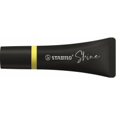 Stabilo Shine Marcador punta de cincel amarillo