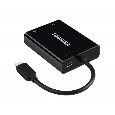 Adaptador usc - c a vga - lan toshiba dynabook