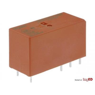 Rele 12Vdc 1Cto. Abierto en Reposo 16A/250Vac RTH34012