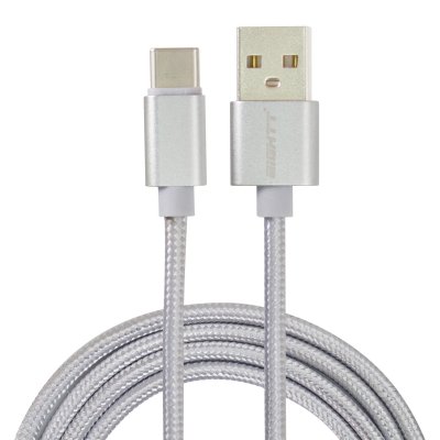 ECT-4S cable USB USB 2.0 1 m USB C USB A Plata