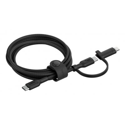BoostCharge Pro cable USB USB 2.0 1,5 m USB C USB C/Lightning Negro