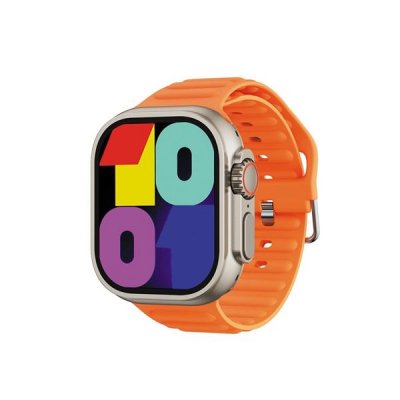 Smartwatch XO M10 - Pantalla HD 2 | Llamadas Bluetooth | Resistencia IP67 | Cargador magnético | Color naranja