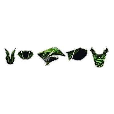 KUTVEK Graff Graphic Kit Green Derbi Senda DRD X-Treme 2DE030073