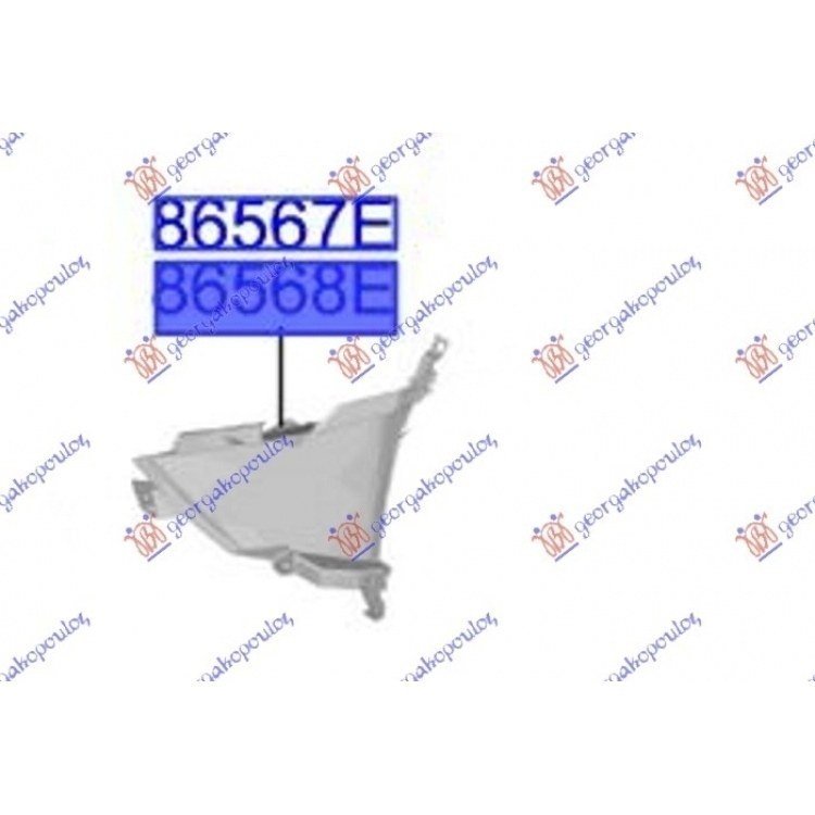 CONDUCTO DE AIRE PARACHOQUE DELANTERO (O) KIA CEED 2018-2021 (CD) 86567 ...