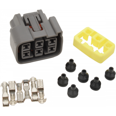 Kit de conectores para mazos de cables de rectificador/regulador RICK'S MOTORSPORT ELECTRIC 11-114