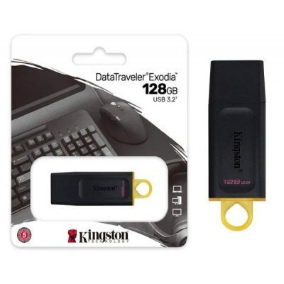 Pendrive 128GB Kingston DataTraveler Exodia USB 3.2