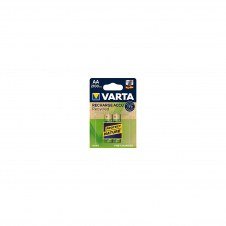 Varta blister de 2 pilas recargables AA 2100mah recycled oro verde