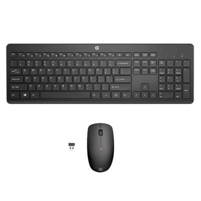 Teclado y Ratón Inalámbricos HP Combo 235/ Negro