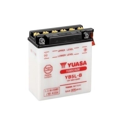 Yuasa battery YB5L-B Combipack (con electrolito) YB5L-B-ACID