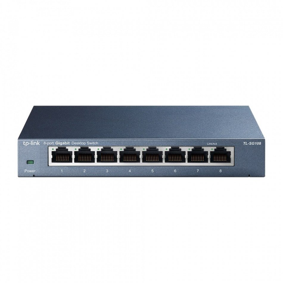 TP-LINK TL-SG108 Switch 8xGB Metal