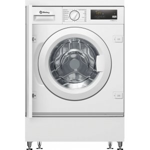 Lavadora integrable Balay 3TI983B, 8kg, 1200rpm, display, blanco