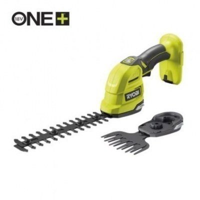 Tijera Arreglasetos y Espada Cortasetos Ryobi ONE+ 18V RY18GSA0/ Sin Batería ni Cargador