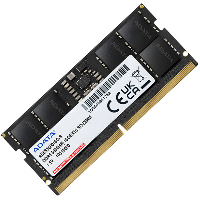 ADATA RAM AD5S560016G-S 16GB 5600Mhz DDR5 SODIMM