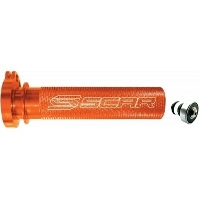 Caña de gas SCAR de aluminio + Rodamiento naranja TT500