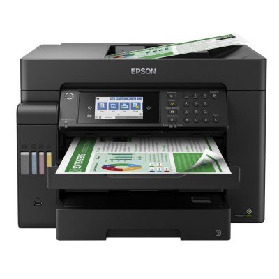Multifuncion epson inyeccion color ecotank et - 16600 fax - a3+ - 25ppm - usb - red - wifi - wifi direct - duplex todas las funciones - lcd - bandeja 250 hojas x2 - adf 50 hojas
