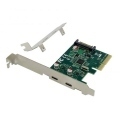 CONTROLADORA CONCEPTRONIC PCI EXPRESS X4 2 PUERTOS USB 3.2 GEN2 (2XUSB-C)