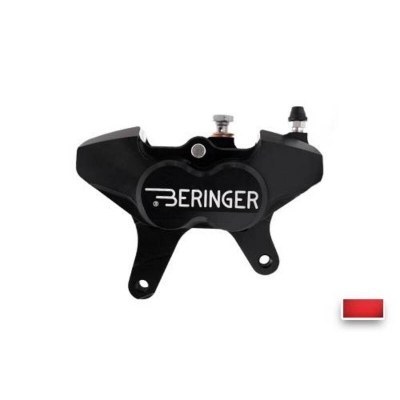 BERINGER Left Axial 4 Pistons Brake Caliper - Red 4D11R-S