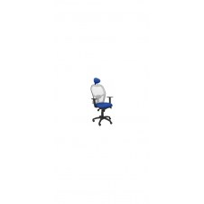 SILLA JORQUERA MALLA GRIS CABECERO FIJO ASIENTO BALI AZUL 15SGRBALI229C