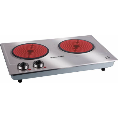 V532 hobs Acero inoxidable Encimera Cerámico 2 zona(s)