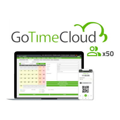 Pack 10 Licencias ZK-GOTIMECLOUD
