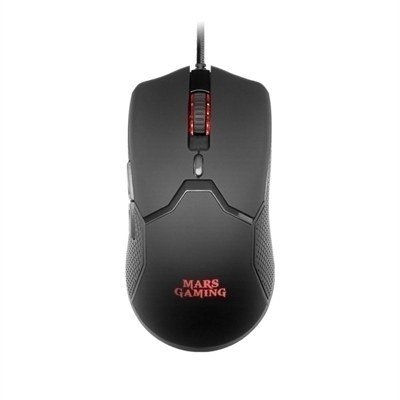 Mouse raton mars gaming mmv optico usb 6 botones 10000ppp rgb negro