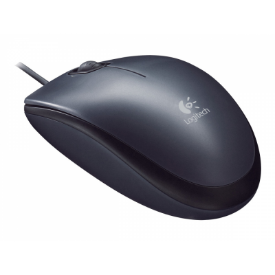 Ratón Logitech M90/ Hasta 1000 DPI/ Gris V2